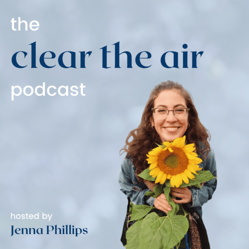 President Manvi Bhalla is interviewed by Jenna Phillips for the Clear the Air podcast